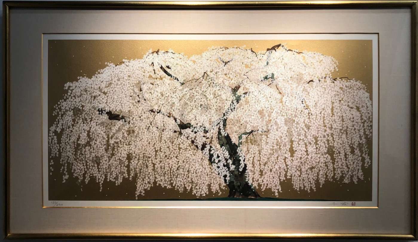 中島千波「久遠寺の瀧桜」
