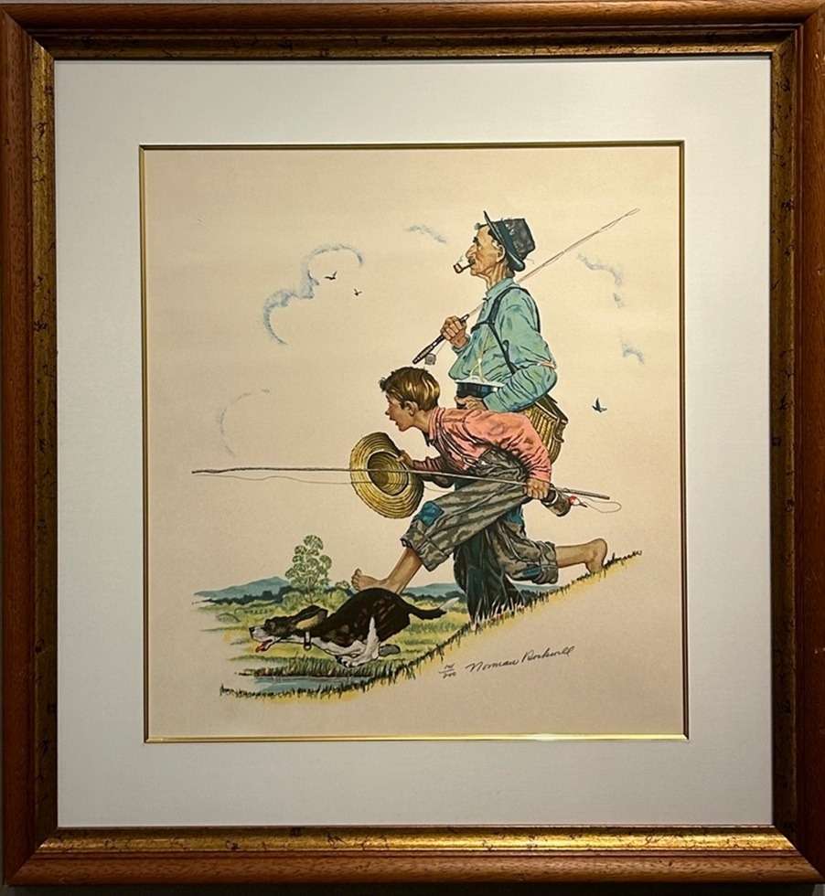 「釣りに行く／Going Fishing」（売約済み）