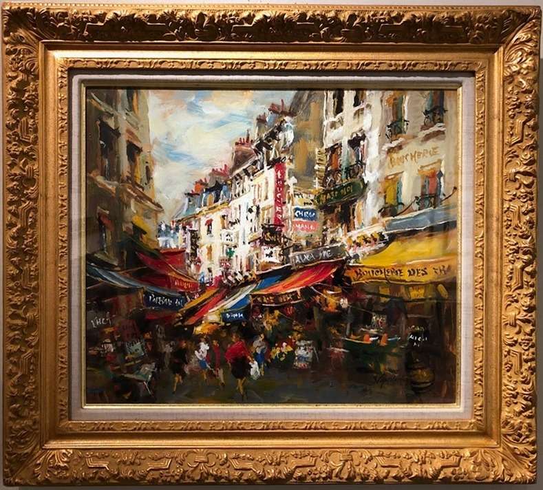 「パリ風景」（売約済み）