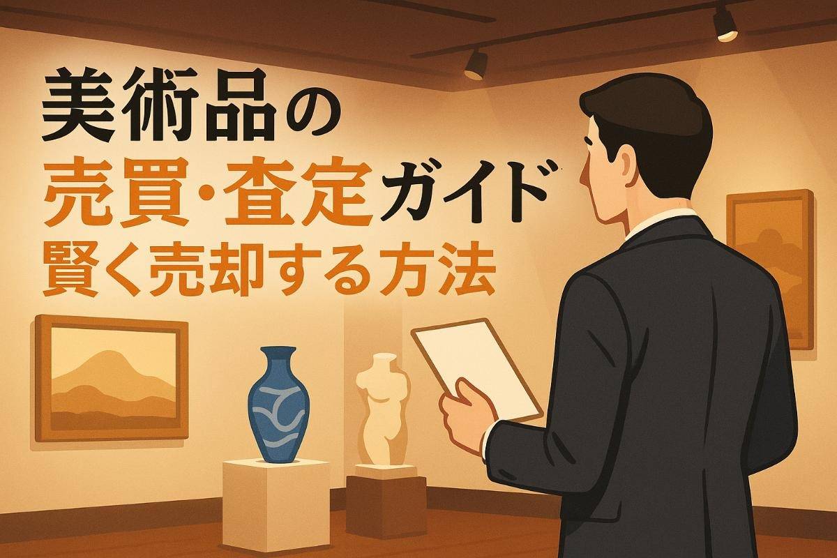 美術品の売買・査定ガイド！賢く売却する方法