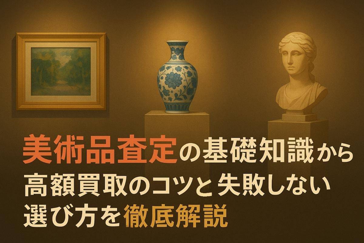 美術品査定の基礎知識から高額買取のコツまで失敗しない選び方を徹底解説