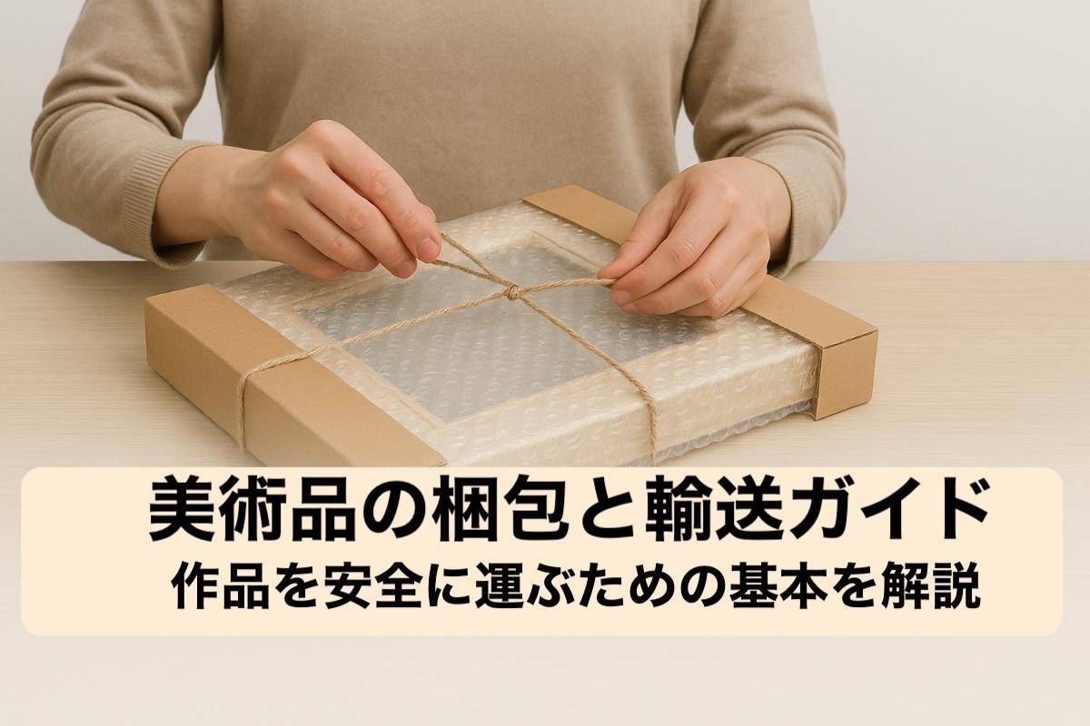 美術品の梱包に関する基礎知識と安全な輸送方法ガイド！