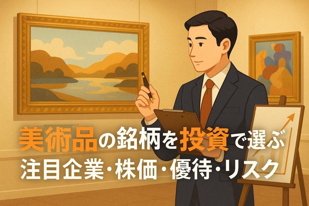 美術品の銘柄を投資で選ぶ基礎と注目企業一覧｜株価・優待・リスクを徹底解説