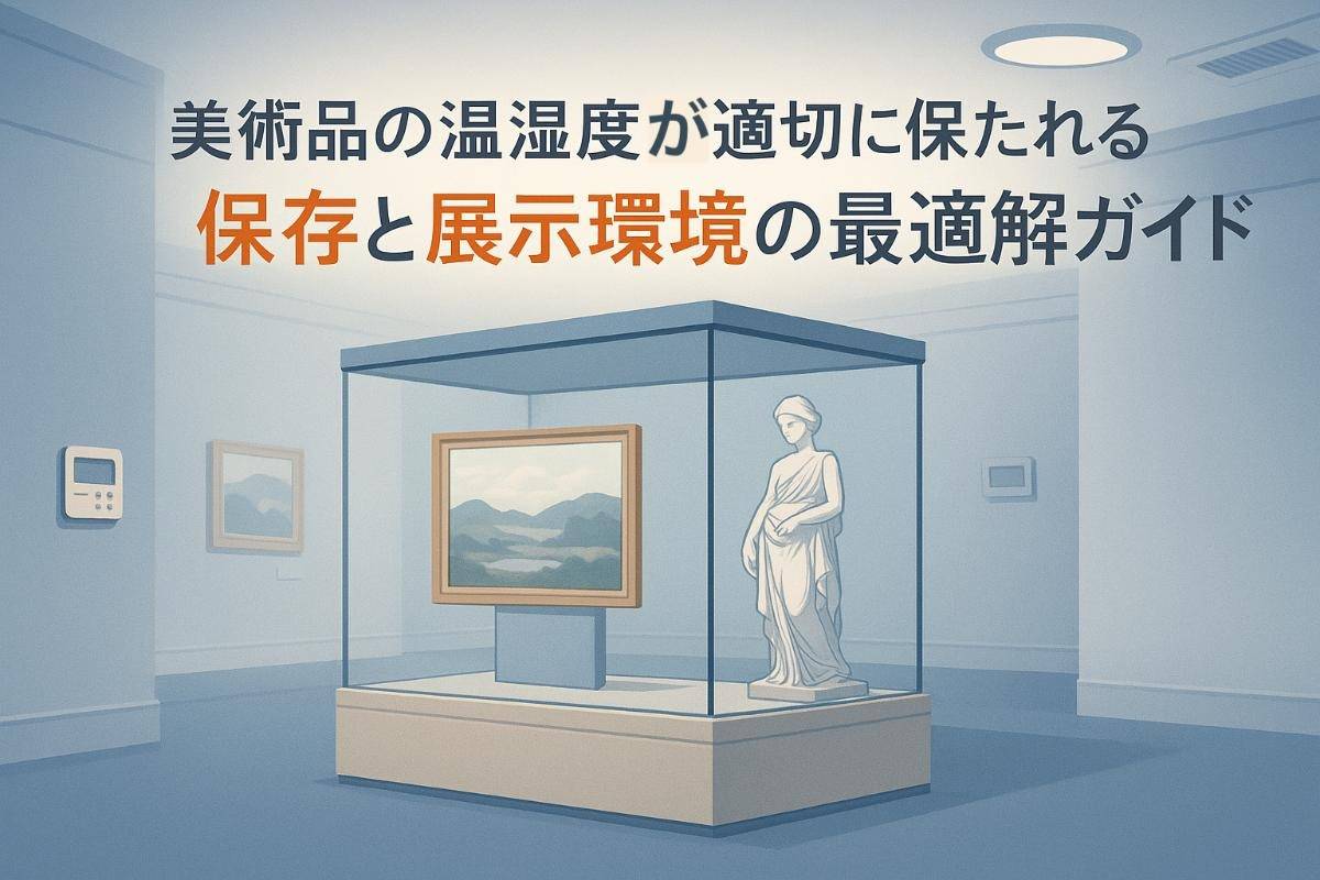 美術品の温湿度が適切に保たれる保存と展示環境の最適解ガイド