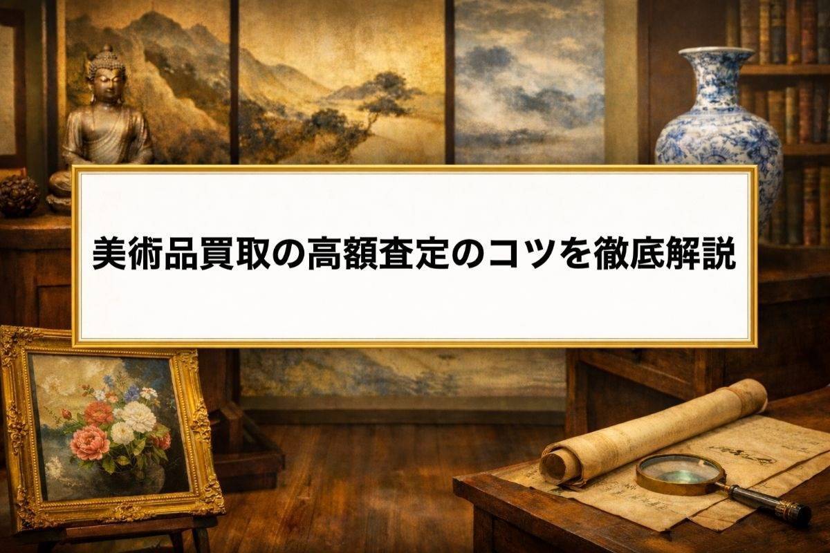 美術品買取の高額査定のコツを徹底解説