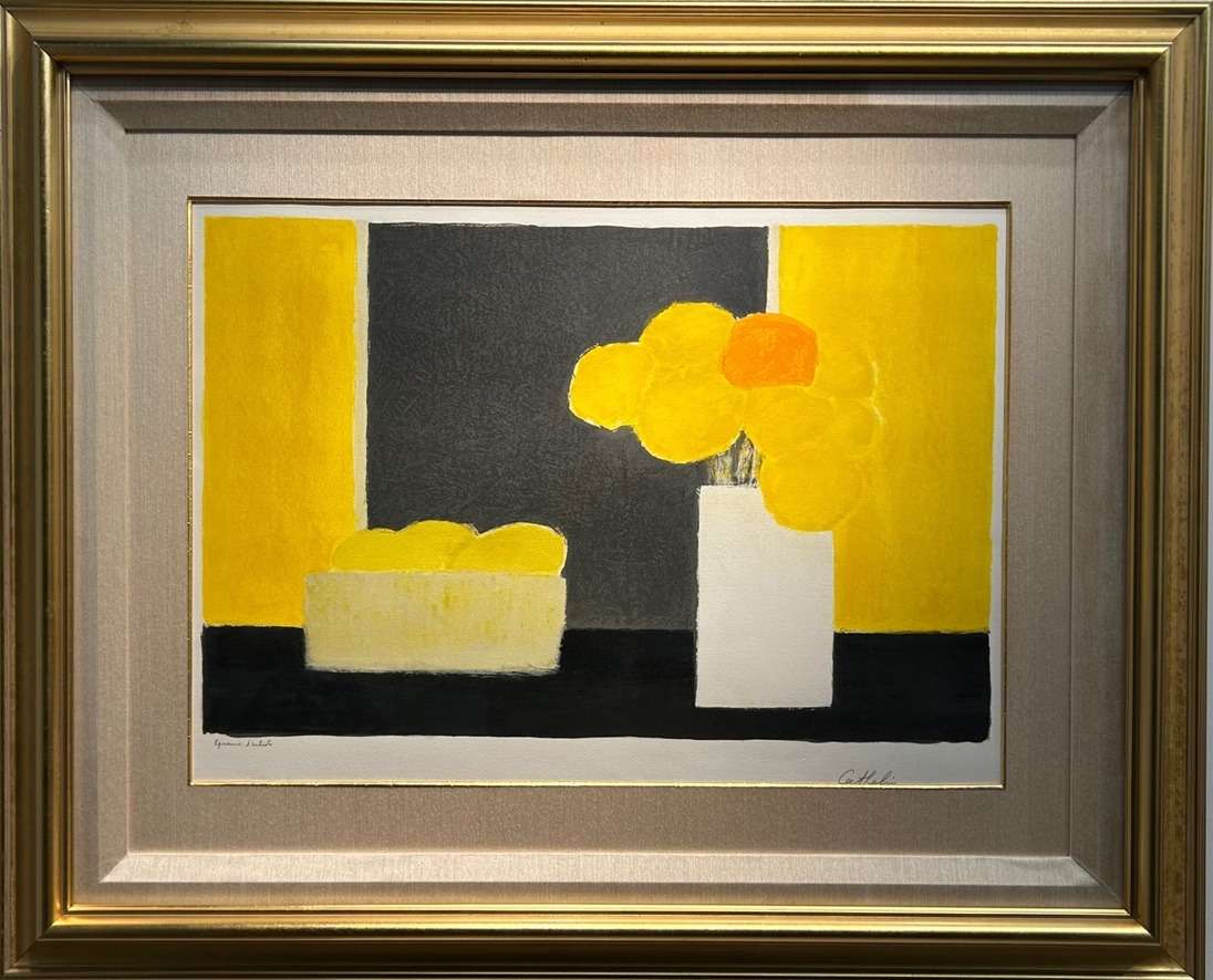 「レモンの籠のある静物」(在庫あり)